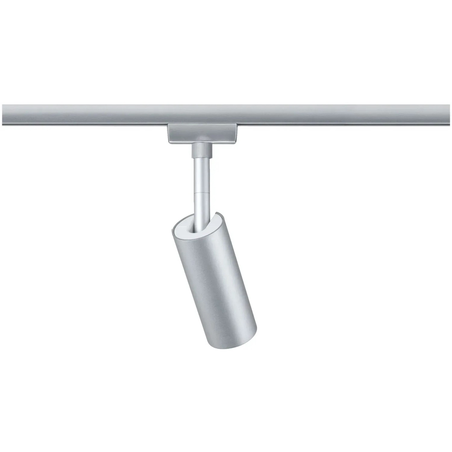 Paulmann URail Spot Tubo, Chrom matt, LED-Spot für Schienensystem, flexibel ausrichtbar.