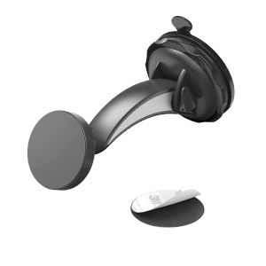 Hama Auto-Handyhalterung Magnet mit Saugnapf, 360° drehbar, Universal