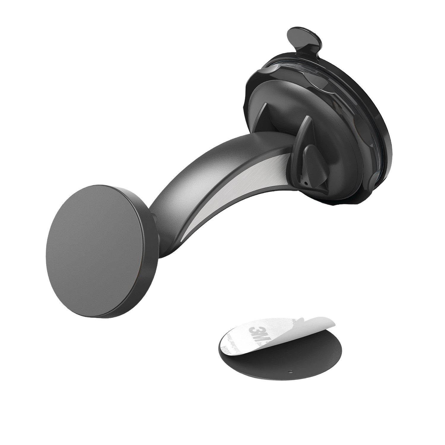 Thumbnail - Hama Auto-Handyhalterung Magnet mit Saugnapf 360° Drehbar Universal