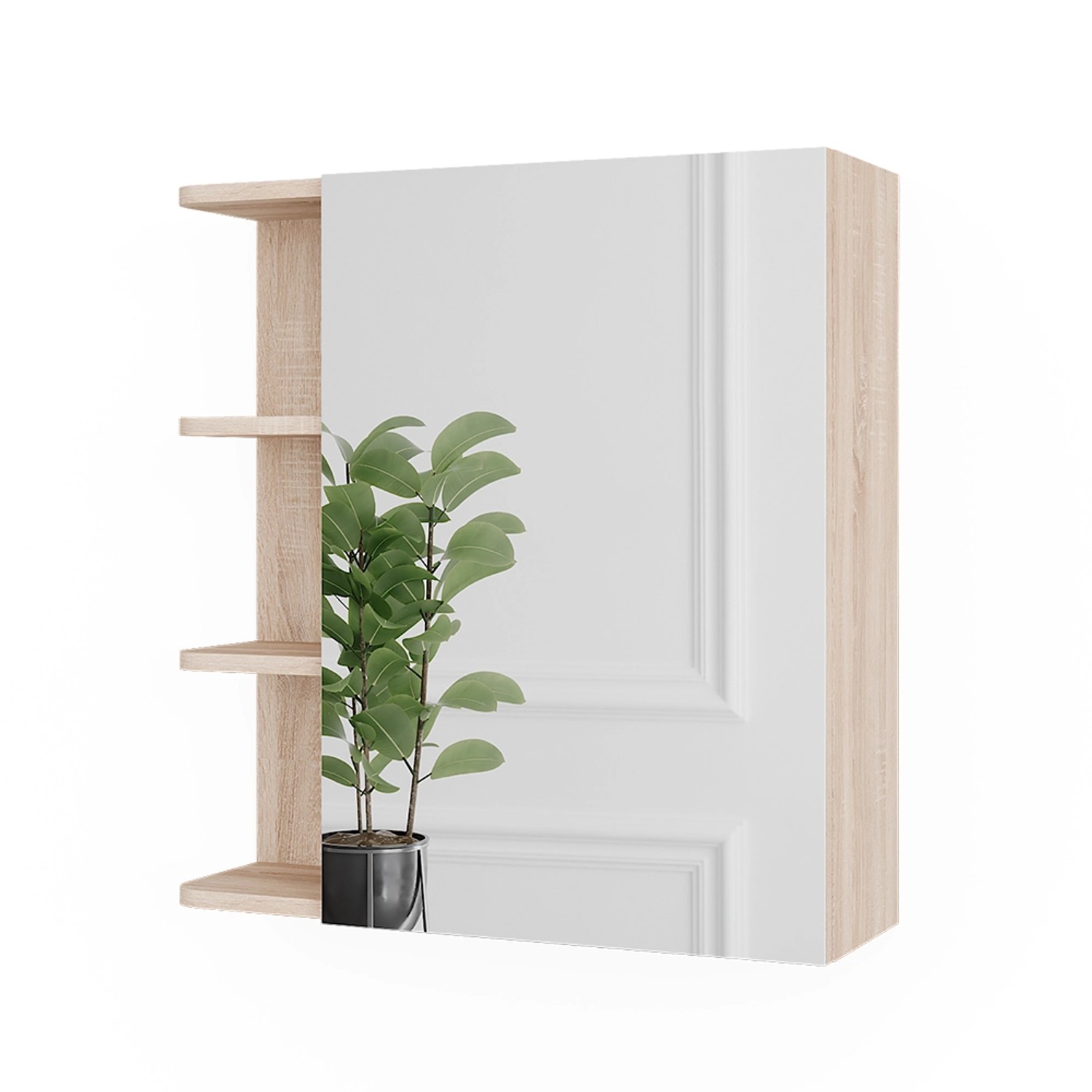 Vicco Spiegelschrank Fynn Sonoma 62 x 64 cm