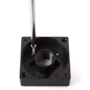 SOTECH Möbelfüße HOTEL Eckig Groß 60 x 60 mm Höhenverstellbar von 45 Bis 55 mm