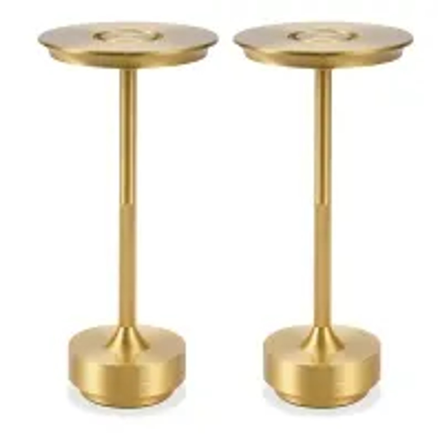 NETTLIFE LED Tischlampe aus Metall L27cm Gold 6500K Modell T102XXC327DJ