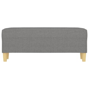 vidaXL Sitzbank Dunkelgrau 100x35x41 cm Stoff 349376