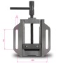 EBERTH Maschinenschraubstock, 125mm Backenbreite, max. 100mm Spannweite, aus Grauguss und Stahl.