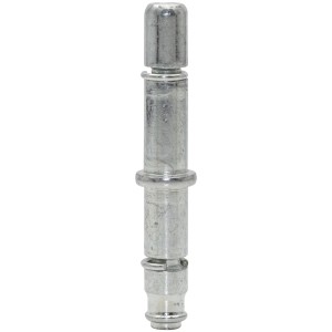 Wagner Steckstift, 58 mm, 2er-Set, verzinkter Stahl für Möbelrollen und -gleiter.