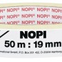 Nopi Malerkrepp, 50 m x 19 mm, Rolle. Allzweck-Klebeband zum Abdecken und Befestigen.