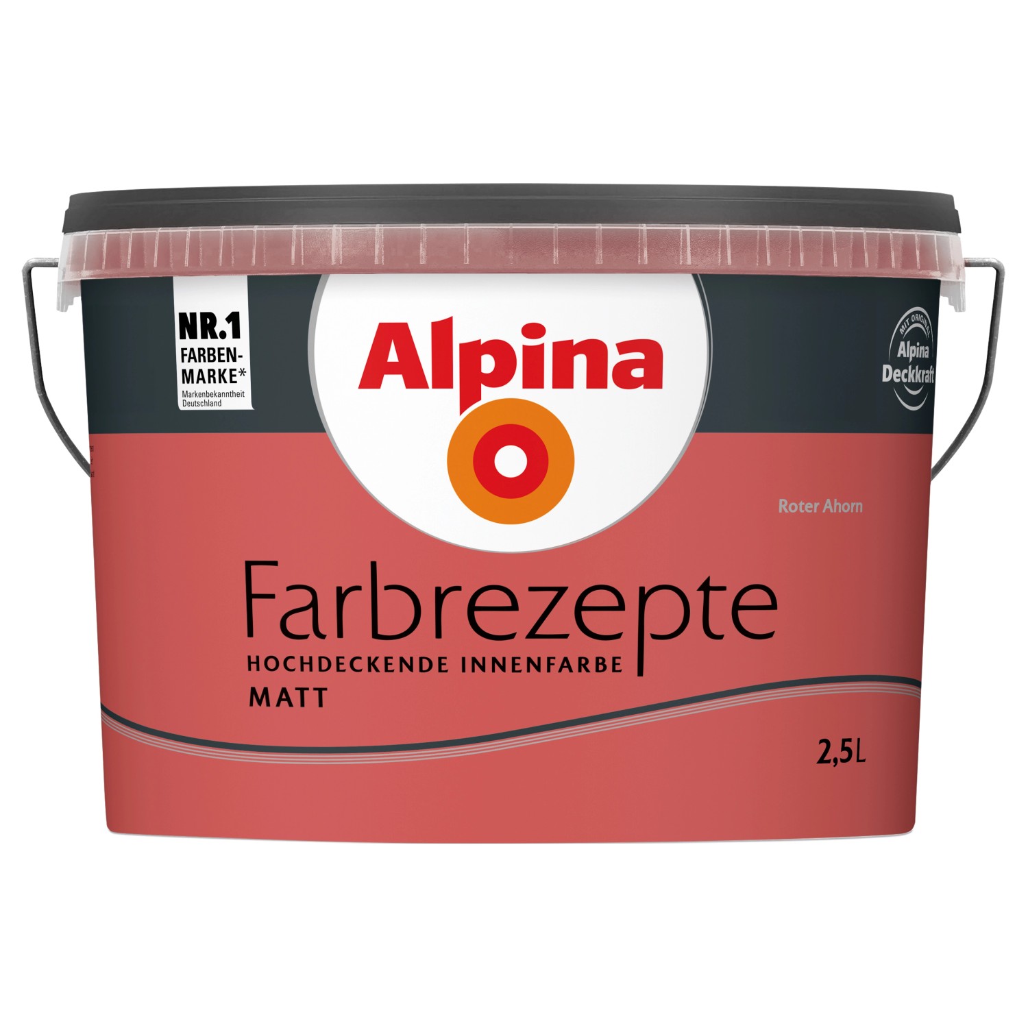 Alpina Farbrezepte Roter Ahorn matt 2,5 Liter