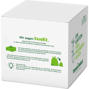 Box Floragard Pinienrinde fein 2-8 mm, 60 l. Naturbelassener Bodenbelag im Karton.