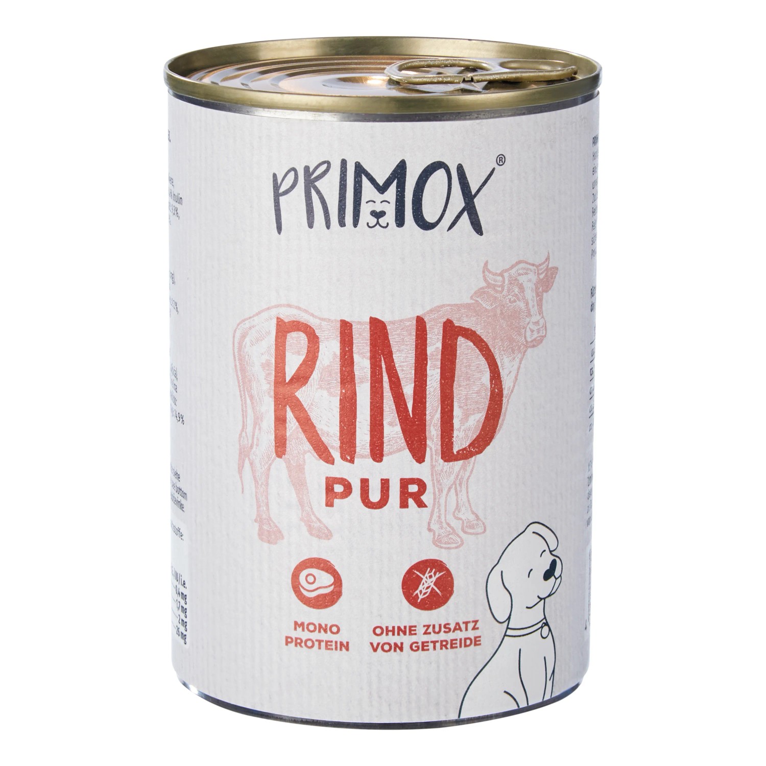 Primox Hunde-Nassfutter Rind Pur 400 g