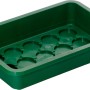 Grüne Fensterbank Gewächshaus-Schale (29x19x6cm) für Pflanzenanzucht.