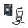 Osram LED-Baustrahler S-Stand 50W, dunkelgrau, mit schwenkbarem Kopf und robustem Standfuß.