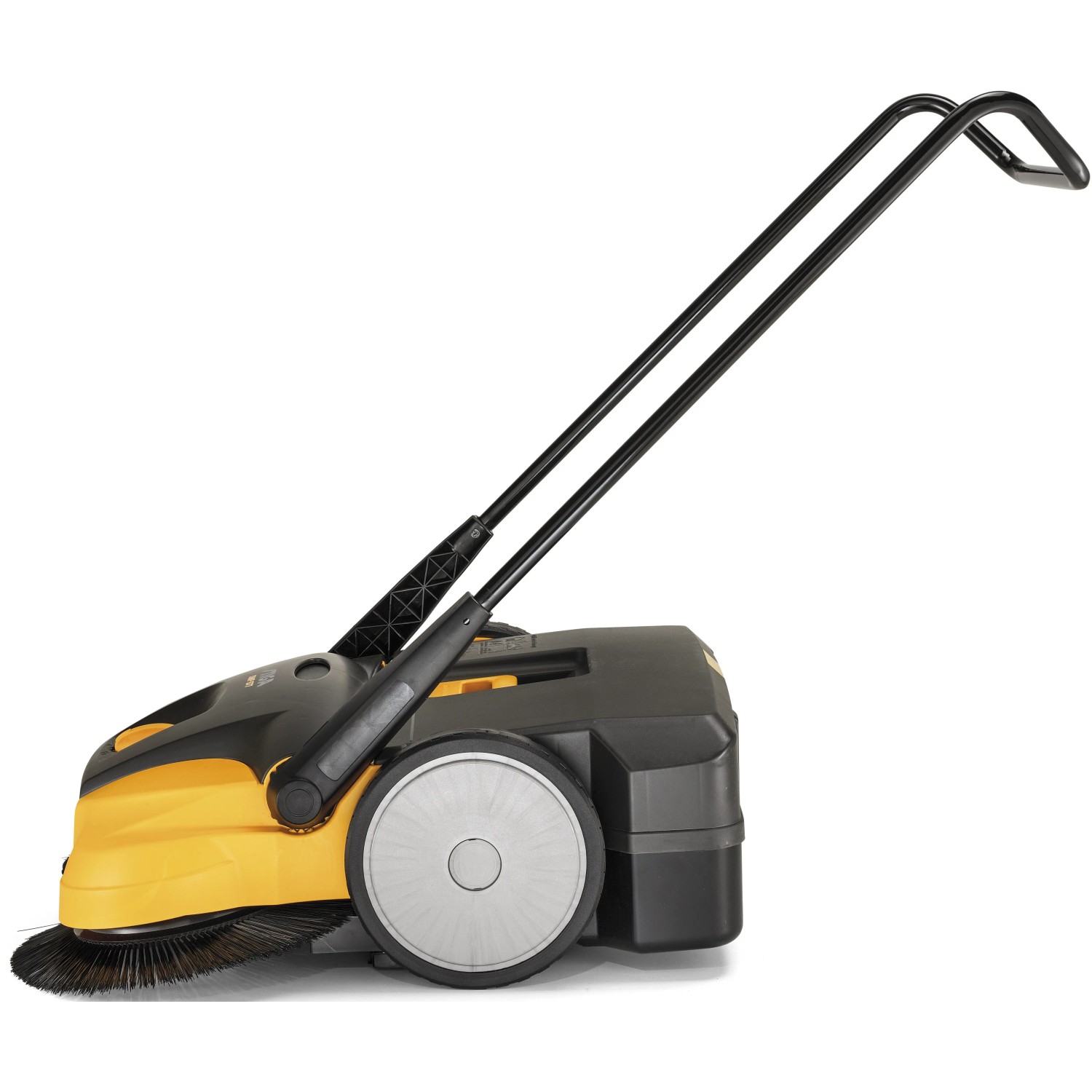 Stiga Kehrmaschine SWP 577 mit 77 cm Reinigungsbreite für große Flächen.