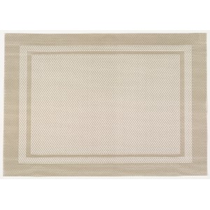 Beiges d-c-fix Tischset Catania Square, 45x30 cm, abwaschbar und dekorativ.