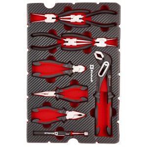 Einhell Werkzeug-Pad Zangen E-Case 9-teilig