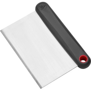 Jamestown Grillspachtel aus Edelstahl mit schwarzem Griff, Teil des 5-teiligen Plancha-Grill-Sets.
