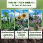 TTL GARDEN Rankstäbe 90cm 15er Set 11mm Kunststoffbeschichtet Pflanzstäbe Rankhilfe Tomatenstab Für Garten Gewächshaus_6