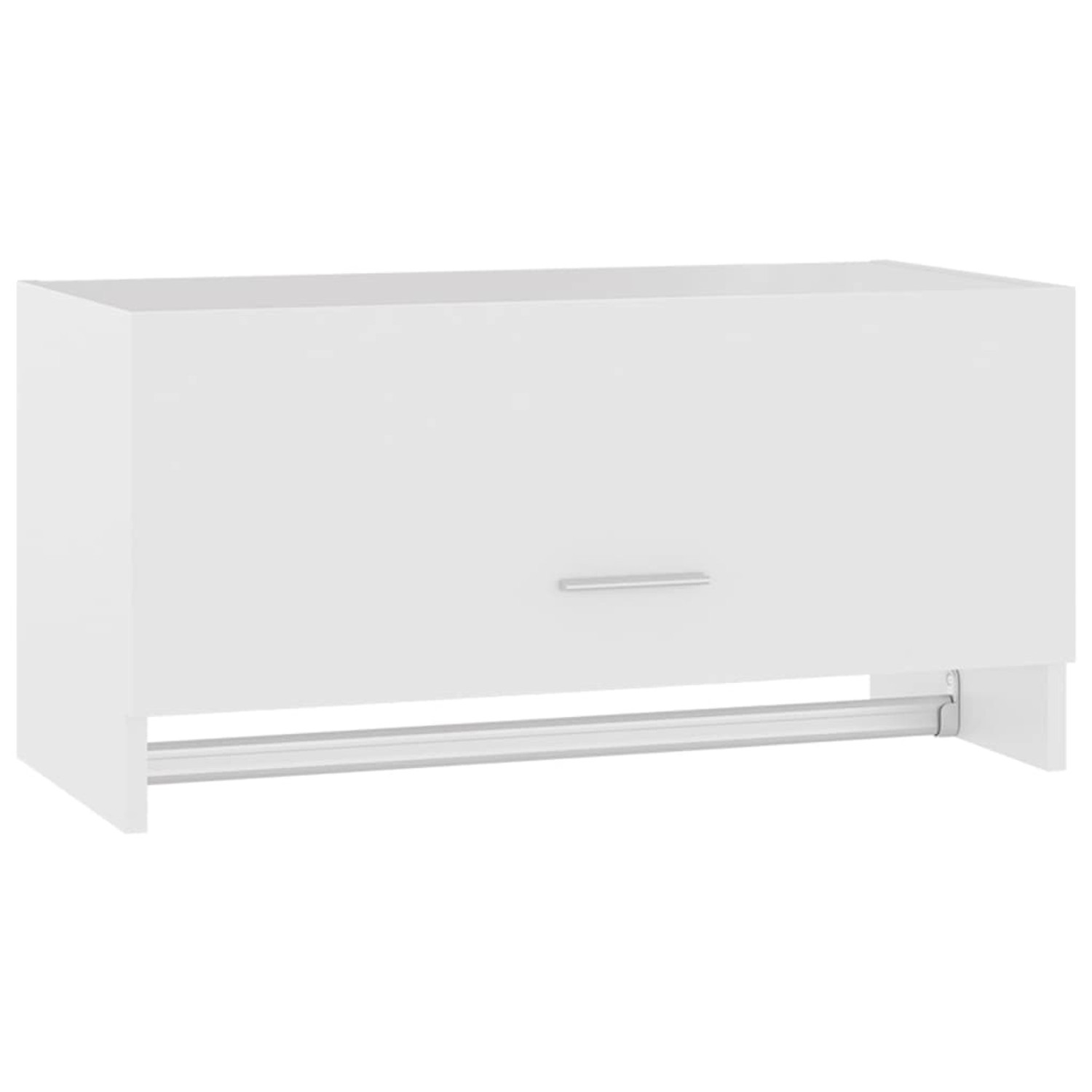 vidaXL Kleiderschrank Weiß 70x32,5x35 cm Holzwerkstoff günstig online kaufen