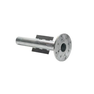 Suncomfort Bodenhülse PSV 22 aus verzinktem Stahl für Sonnenschirme.