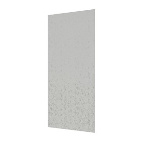 Duschparadies Duschrückwand 90x210cm Duschrückwände Wandverkleidung Premium Aluverbundplatte 3mm Fliesenersatz Zementgrau