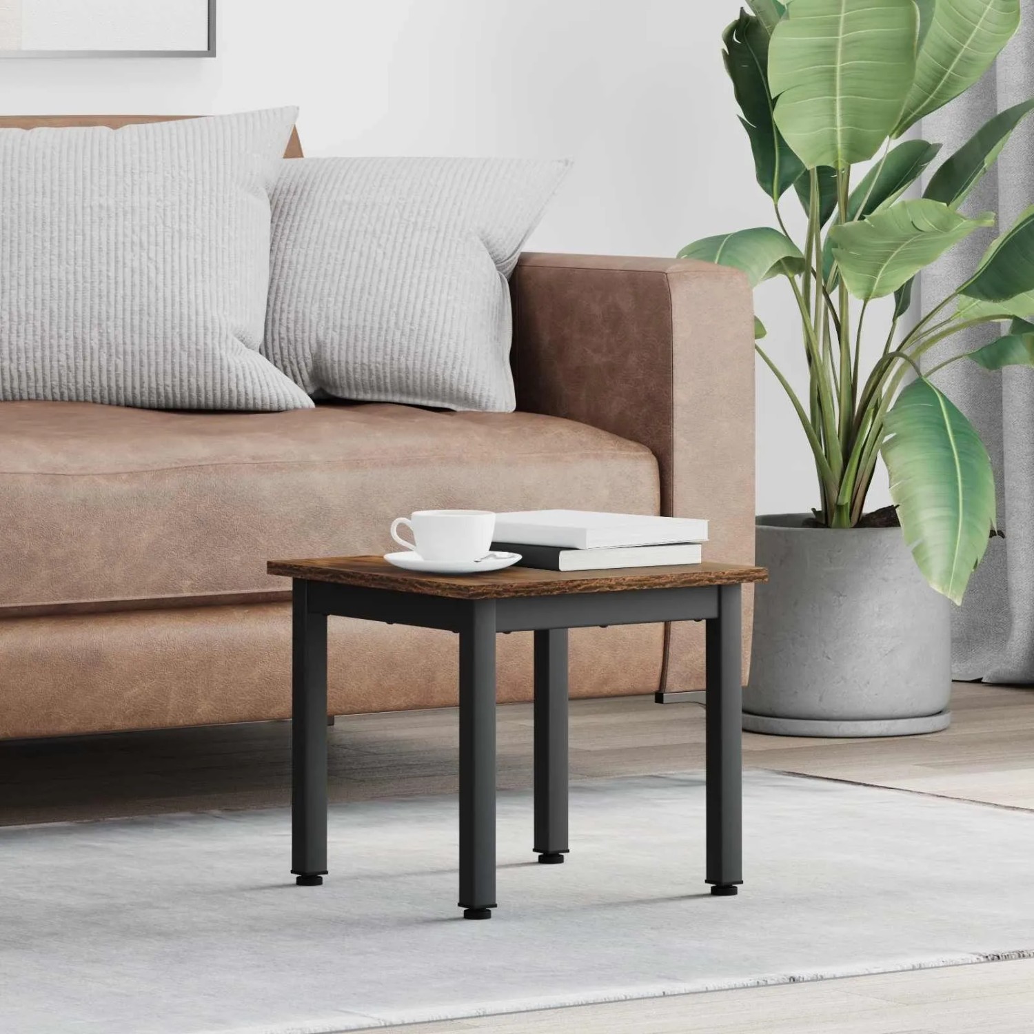vidaXL Couchtisch Raucharbe 40 x 40 x 36 cm Holzwerkstoff 892538_2