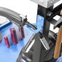 Detailaufnahme: Güde MST 915 plus Schweißtisch mit Halterung für Schweißbrenner.