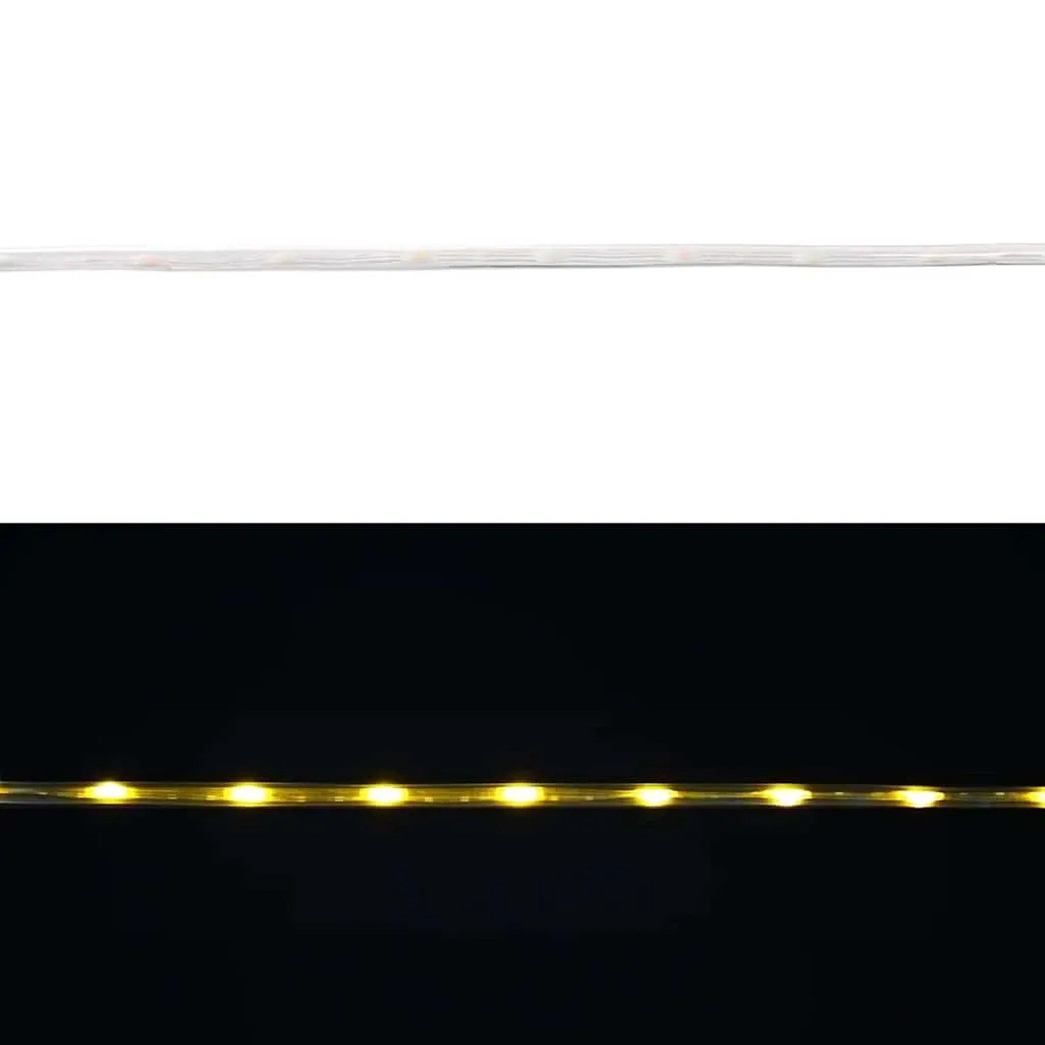 vidaXL Lichtseil mit 1200 LEDs Warmweiß 50 m PVC 42018942_7