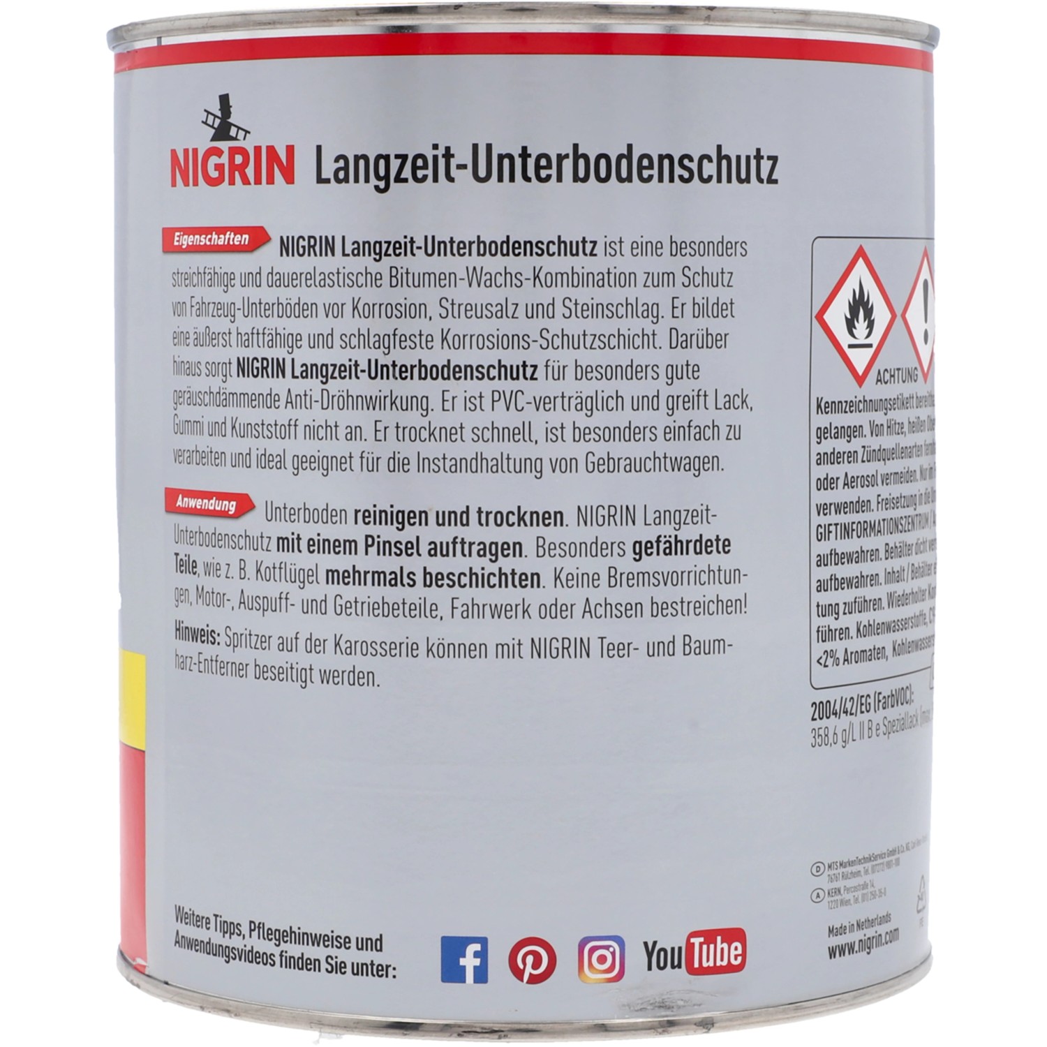 Nigrin Unterboden-Schutz 2,5 kg kaufen bei OBI