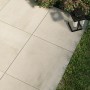 Cersanit Grava Terrassenplatten, Feinsteinzeug, Lichtgrau, 59,3x59,3 cm. Zementoptik für Terrasse und Garten.