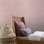 ESTAhome Vliestapete Blumen Altrosa (50x900cm) im Kinderzimmer. Dekorative Tapete mit floralem Muster.