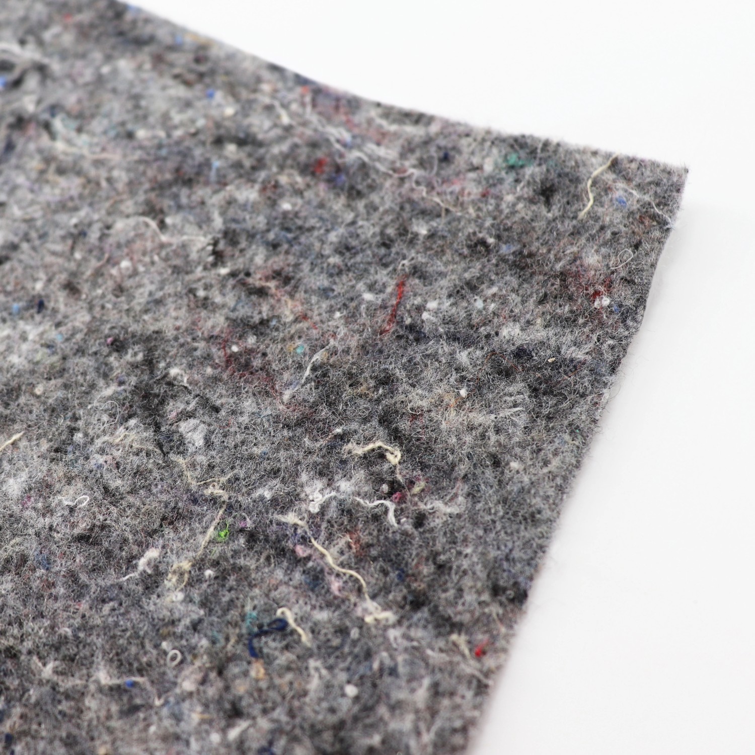 Graues Aquagart Teichvlies 300g, Schutzvlies für Teichfolie, 250m² Rolle.