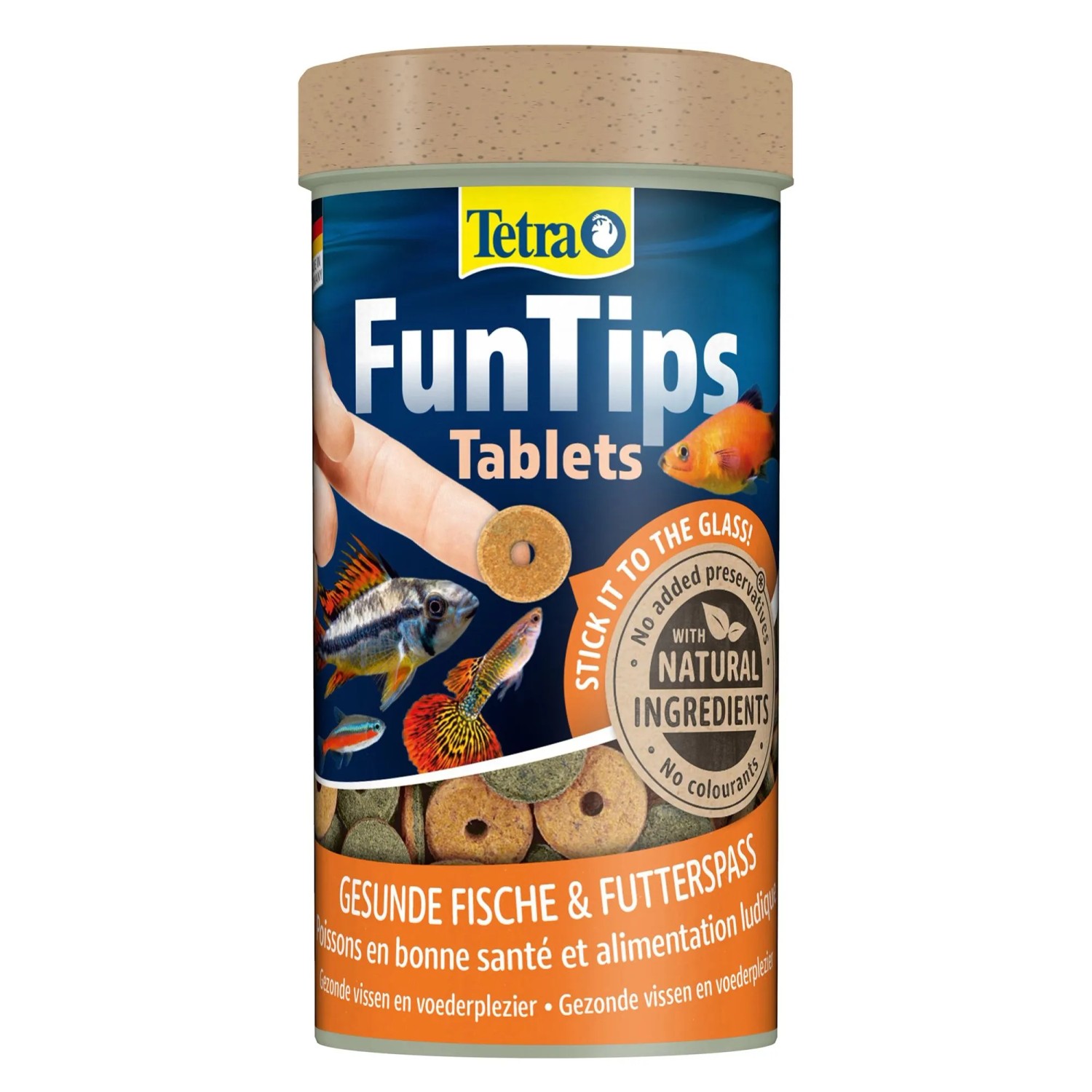Tetra Fischfutter-Sticks FunTips Tablets 300 Tabletten
