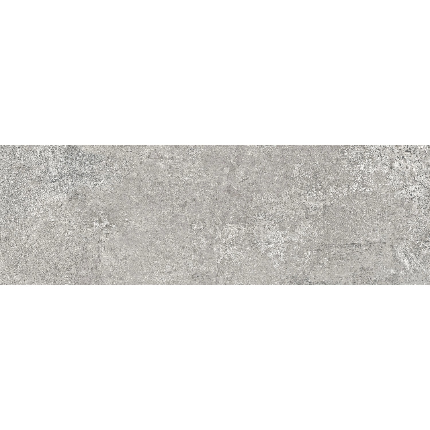 Cersanit Wandfliese Moonrow Steingut Grau Satin 29 cm x 89 cm