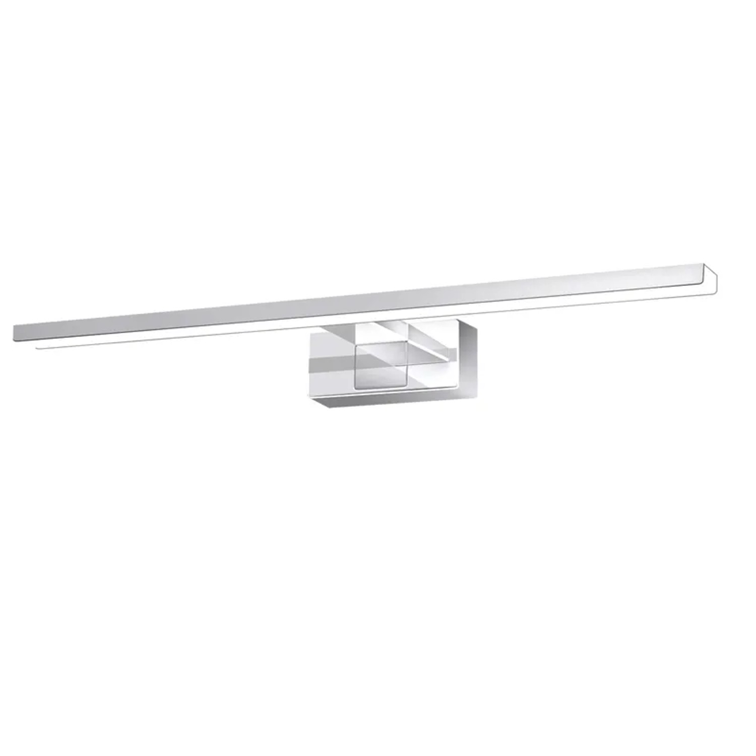 NETTLIFE LED Spiegel aus Metall Silber-1