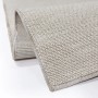Flair Rugs Kurzflorteppich Grau, waschbar. Zeigt feine Boucle-Struktur des Polyester-Teppichs.