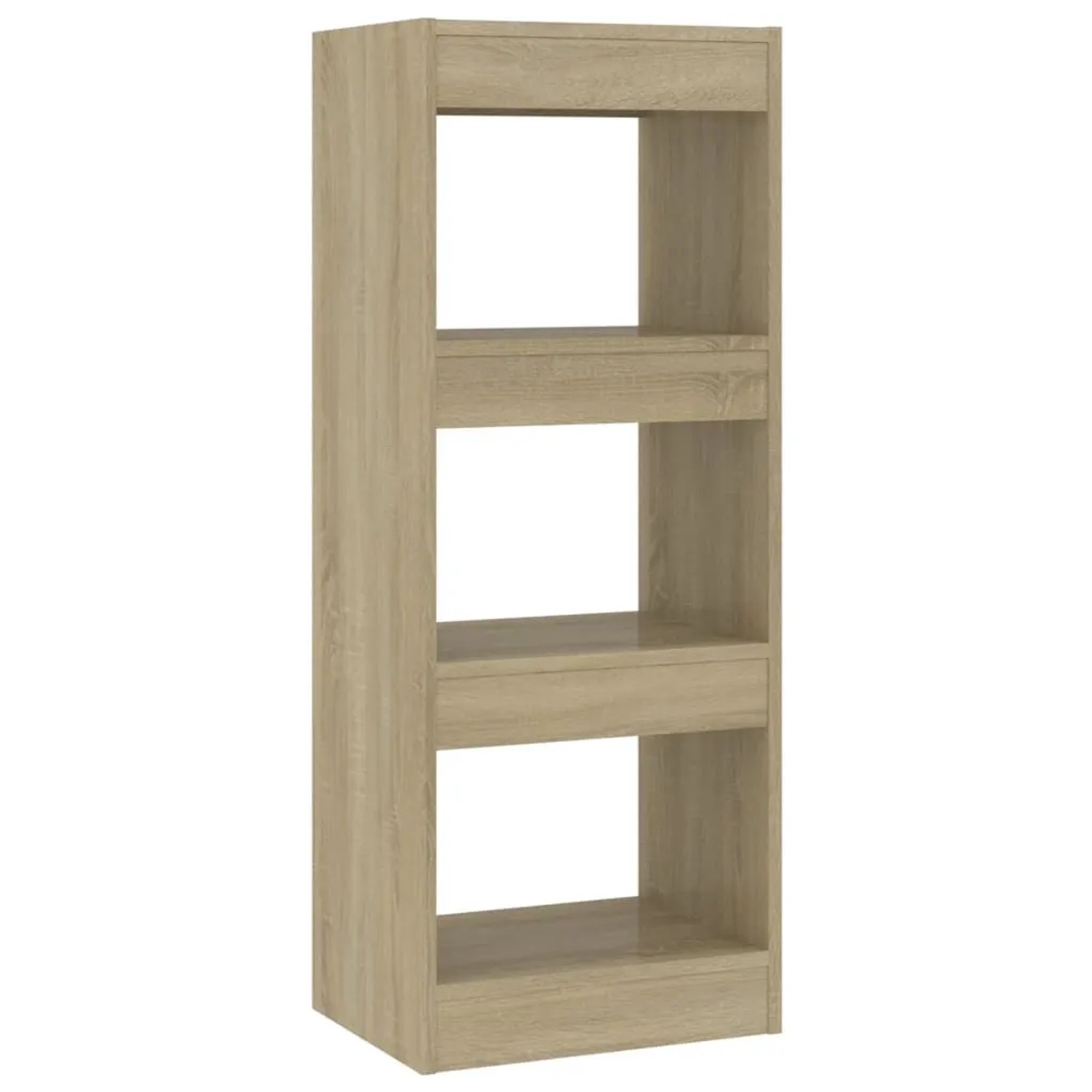 vidaXL Bücherregal/Raumteiler Sonoma-Eiche 40x30x103 cm Holzwerkstoff 81161 günstig online kaufen
