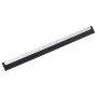 vidaXL Bodenabzieher 45,5x2x5 cm Stahl und Gummi 4008376