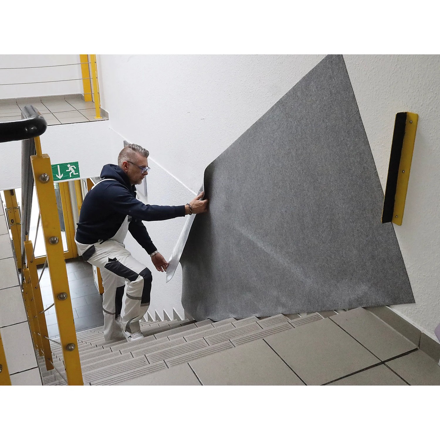 Scorprotect  Abdeckvlies AbdeckUni Sicher Schutzvlies 300 G M² Selbstklebend 1 M X 25 M_4