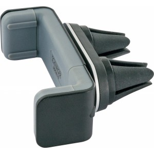 Schwaiger Kfz-Halterung für Smartphones, Lüftungsgitter, schwarz-grau.