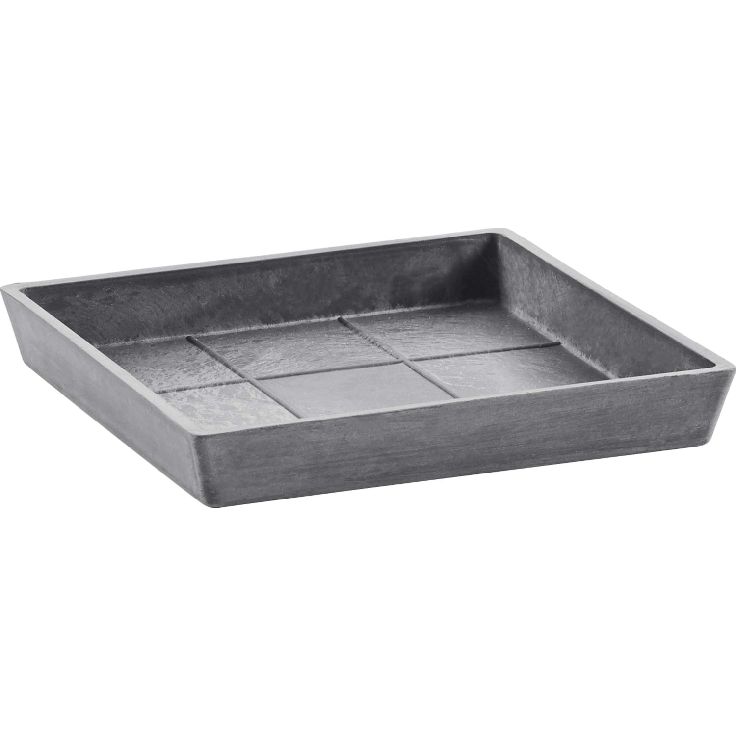 Ecopots Untersetzer Rotterdam Grau 18 x 18 cm