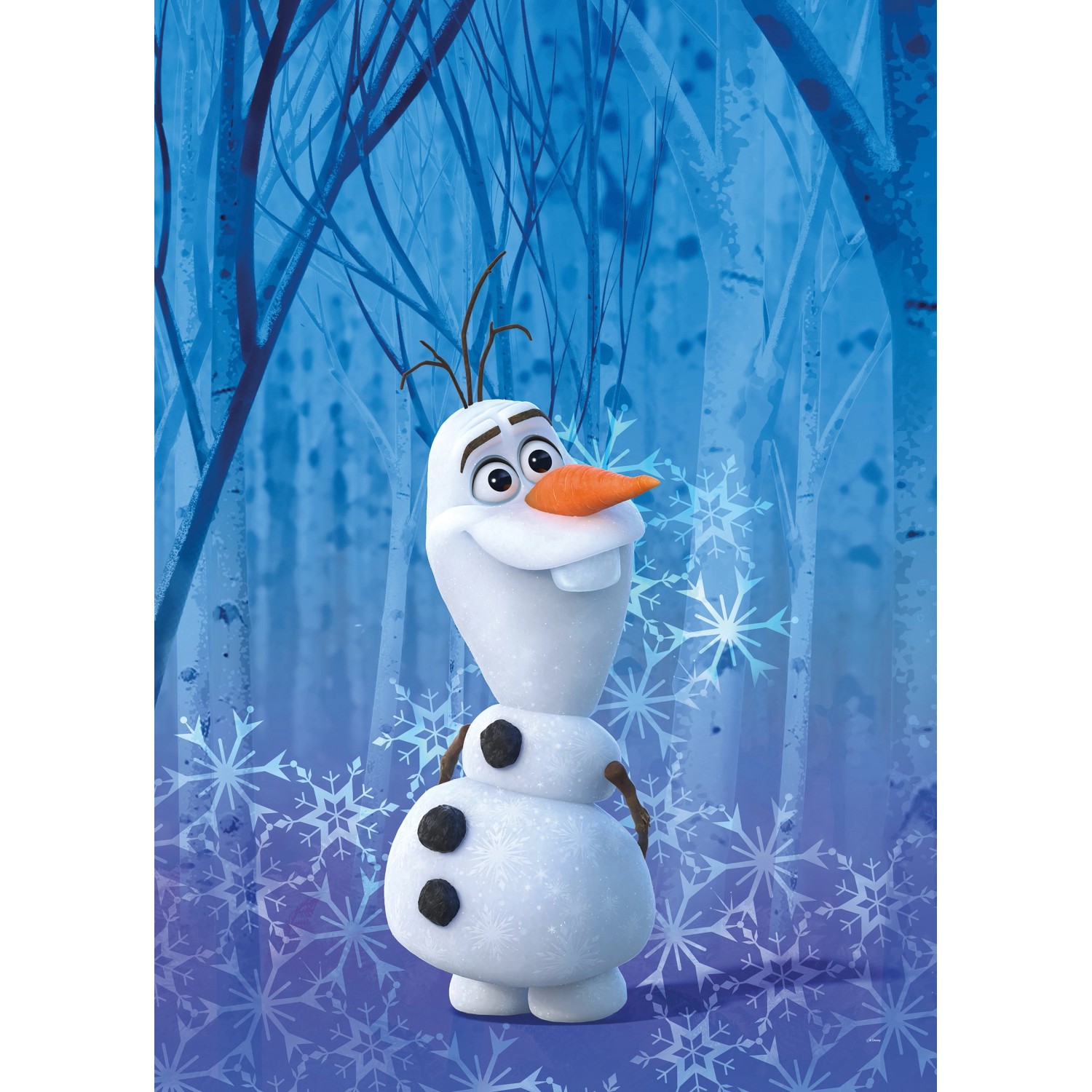 Komar Wandbild Frozen Olaf Crystal 50 x 70 cm