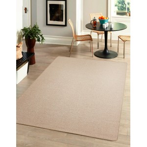 Andiamo Teppich Grotone, 160x240 cm, dunkelbeige, schlichtes Design für Wohnräume.