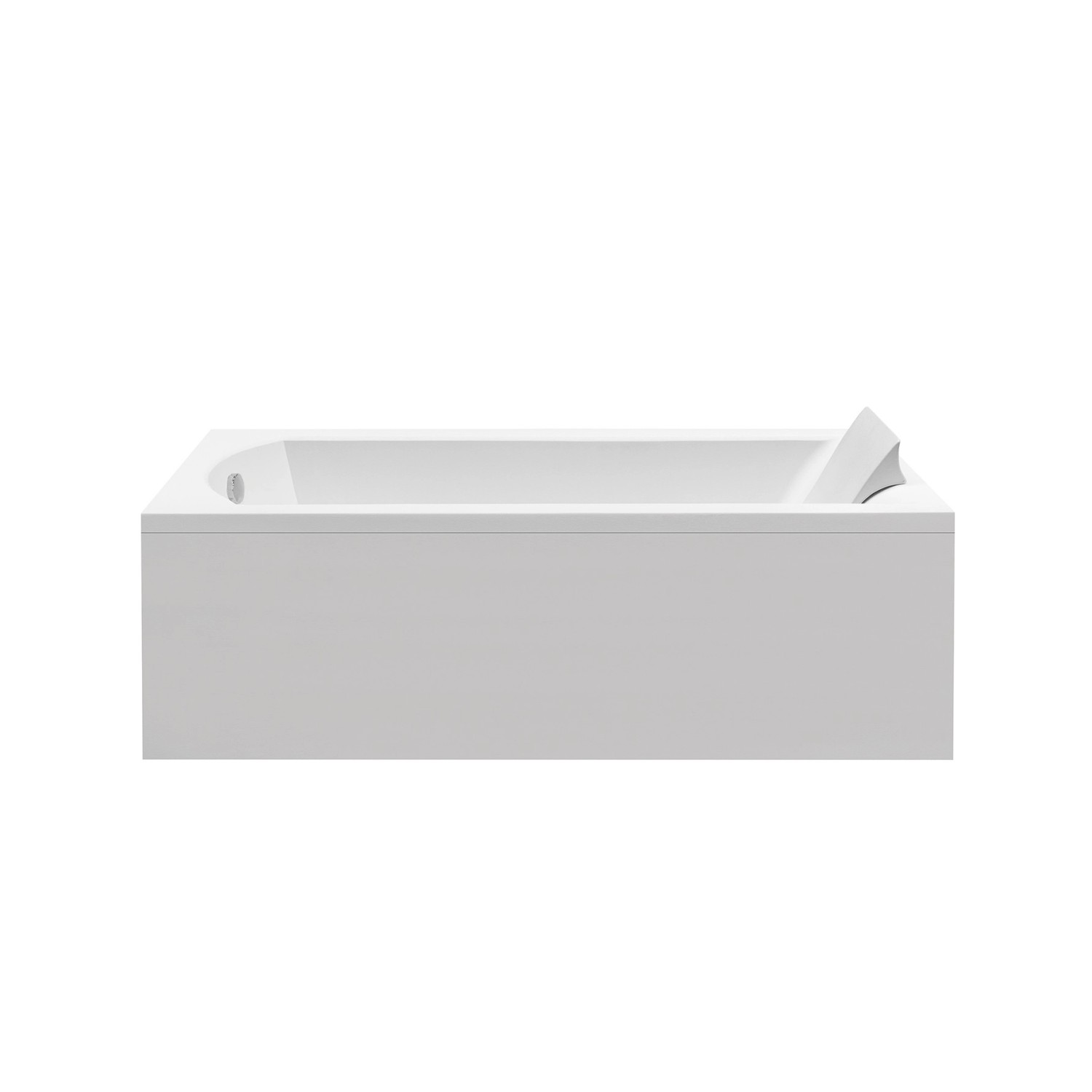 Bad Land Badewanne Rechteck SHEA 140x70 + AcrylSchürze + Bambus Badewannena günstig online kaufen