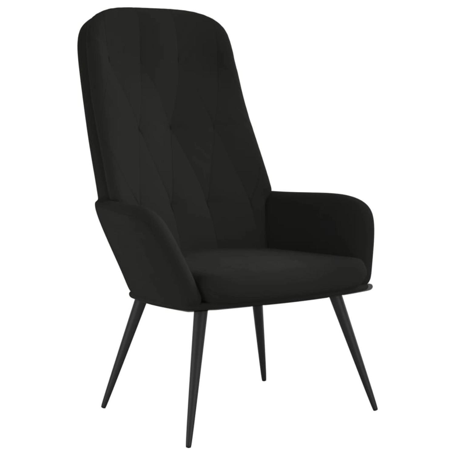 vidaXL Relaxsessel Schwarz Samt 341200 günstig online kaufen