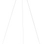 Moderne LED-Pendelleuchte Titus, 40 cm, Messing matt, dimmbar.