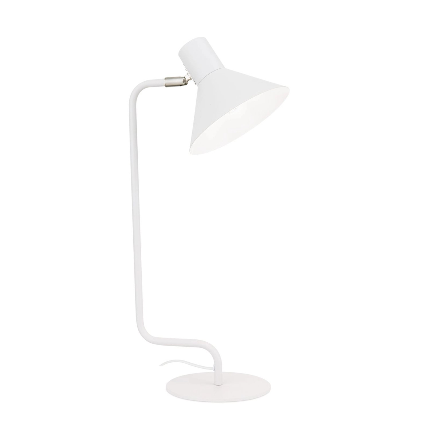 Orion Leuchten Tischleuchte Victoria 1 x E14 Weiß günstig online kaufen