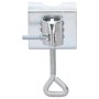 vidaXL Sonnenschirmhalter für Balkon 2 Stk 32 mm Verzinkter Stahl 4003384_3