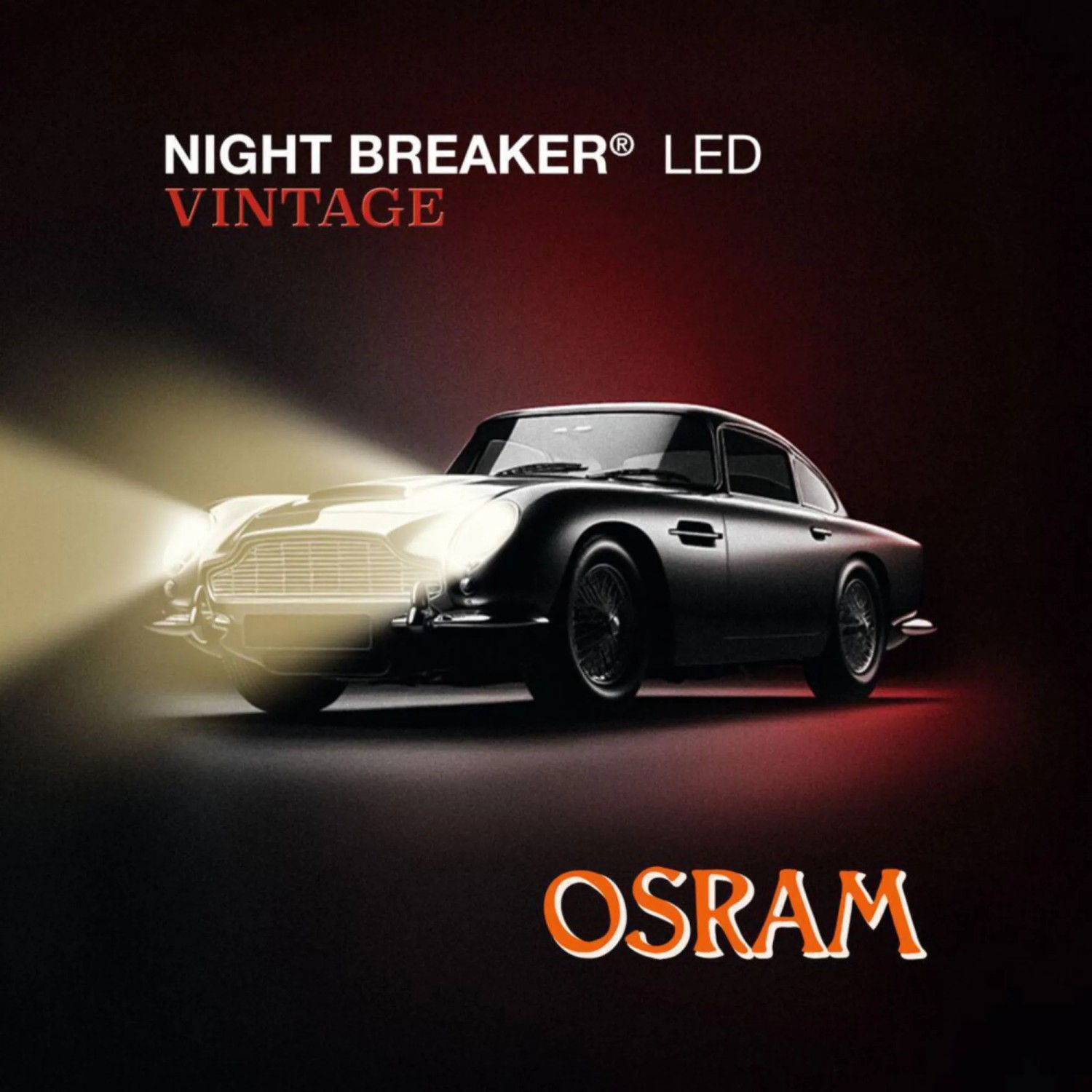 Osram LED Night Breaker Vintage H4 Scheinwerferlampe im Oldtimer, Autoelektrik.