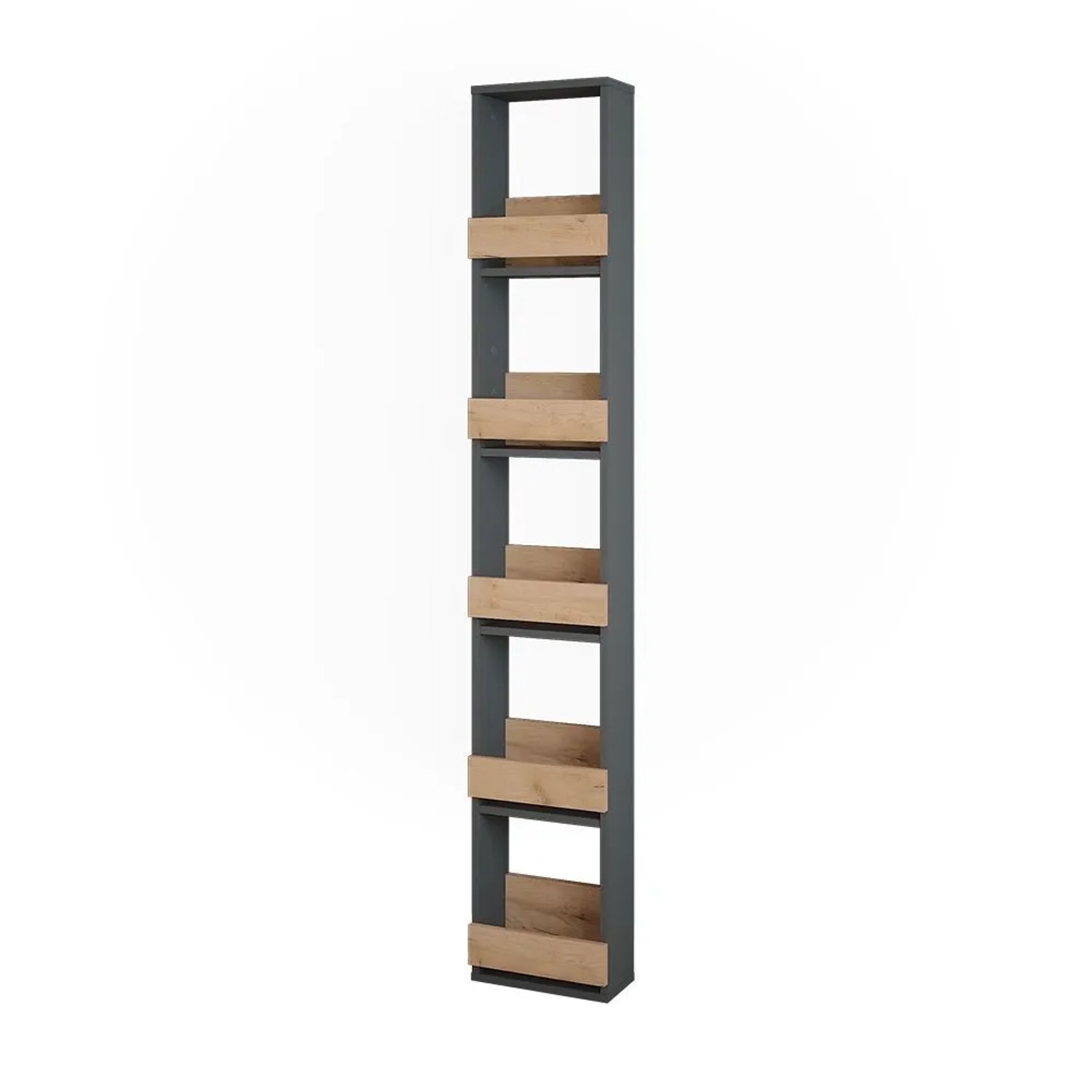 Vicco Weinglasregal Repose Goldkraft Eiche Anthrazit 30 x 180 Art Nr 55588