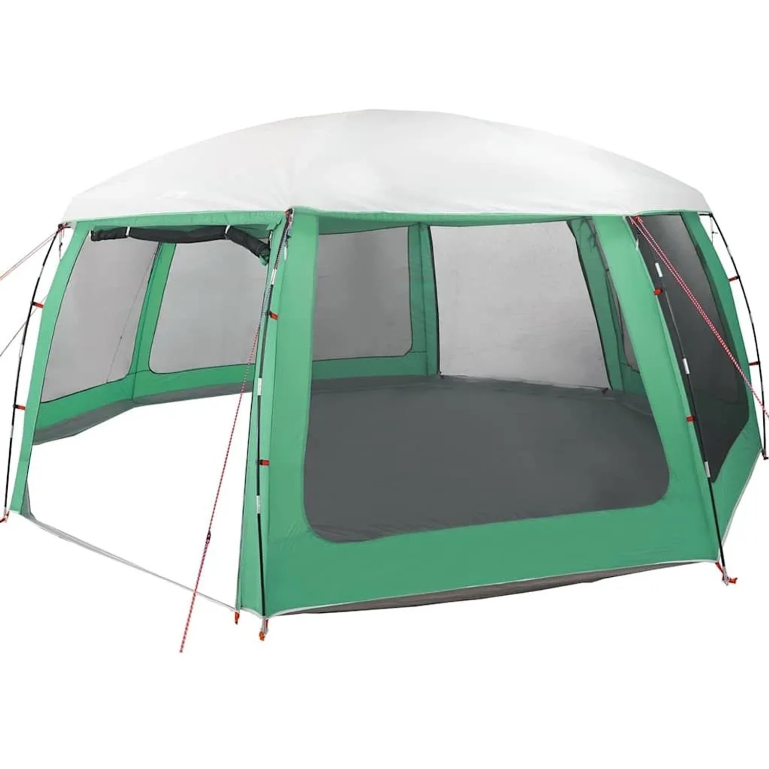 vidaXL Poolzelt mit Abnehmbarem Überzelt Netzwänden Meergrün 690x690cm 4100641_7