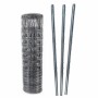 Aquagart Wildzaun-Set: 300m Forstzaun mit Z-Profil Zaunpfosten.